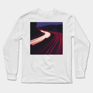 Red Lights on Street Long Sleeve T-Shirt